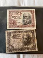 Ensemble de 1 pesetas espagnoles, Timbres & Monnaies, Billets de banque | Europe | Billets non-euro, Série, Enlèvement ou Envoi