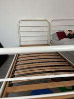 2 éénpersoonsbedden, Huis en Inrichting, Slaapkamer | Bedden, Ophalen, Gebruikt, 90 cm, Eenpersoons