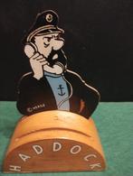 kuifje - herge : houten haddock spaarpot vilac, Ophalen of Verzenden, Kuifje, Zo goed als nieuw, Gebruiksvoorwerp