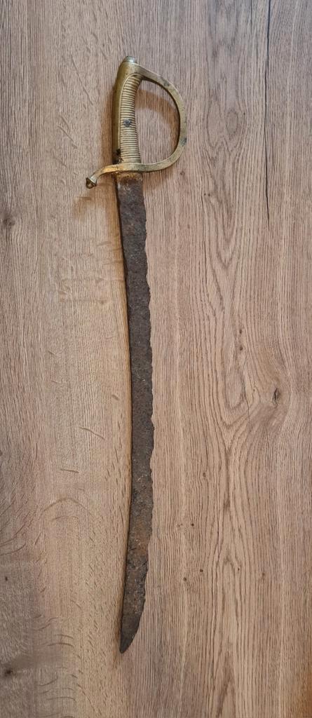 Sabre Briquet Belge sorti puits WW1 grande guerre Belgique, Collections, Objets militaires | Général, Enlèvement ou Envoi