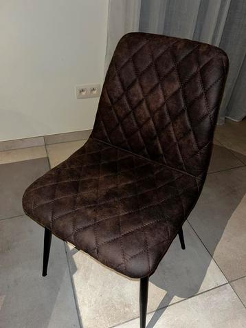 Bruine eetkamerstoelen 8 stuks 30€/stoel, Huis en Inrichting, Stoelen, Ophalen, Zo goed als nieuw, Bruin