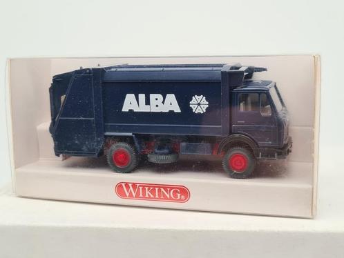 ALBA Vuilniswagen - Wiking 1/87, Hobby en Vrije tijd, Modelauto's | 1:87, Zo goed als nieuw, Bus of Vrachtwagen, Wiking, Verzenden