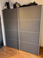 Kledingkast wardrobe Anthraciet, Huis en Inrichting, Ophalen, Gebruikt, 200 cm of meer, 150 tot 200 cm