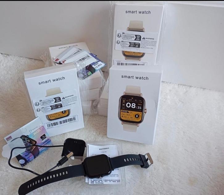 Splinternieuwe,smartwatch,promo!!!, Handtassen en Accessoires, Smartwatches, Zo goed als nieuw, Android, Hartslag, Ophalen of Verzenden