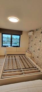 Bedkader + lattenbodems lattoflex Matrasmaat 160x220cm, Ophalen, Zo goed als nieuw