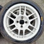 Oz racing Velgen + Semi slicks, Auto-onderdelen, Banden en Velgen, Ophalen, Gebruikt, 15 inch, Banden en Velgen