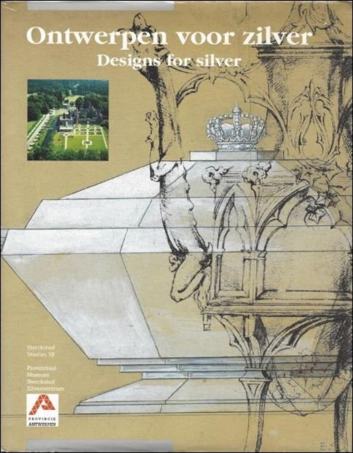 Ontwerpen Zilver  1  o a Wolfers, Antiek en Kunst, Antiek | Zilver en Goud, Zilver, Verzenden