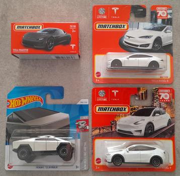 Matchbox/Hot Wheels - Tesla, Ophalen of Verzenden, Nieuw