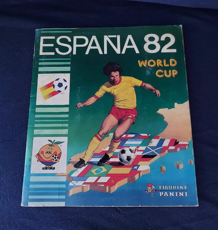 Panini album stickers voetbal 'WK Espana 82'   -volledig-, Hobby en Vrije tijd, Stickers en Plaatjes, Gebruikt, Meerdere stickers