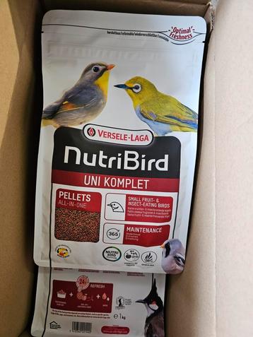 Nutribird Uni Komplet 1kg - Granulés extrudés - Versele 