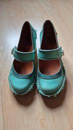 ART pumps vintage jeanslook zeegroen maat 39/40, Ophalen, Zo goed als nieuw