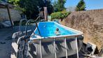 Intex zwembad 4m op 2m, Jardin & Terrasse, Piscines, Utilisé, Enlèvement ou Envoi