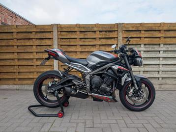 Triumph Street Triple RS 2020 - 29.000km - Full option, Permis Moto A, Poignées chauffantes, Plus de 35 kW, Particulier