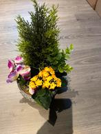 Zijden bloemstukken, wintercompositie , 24 € . Nieuw !, Ophalen, Nieuw