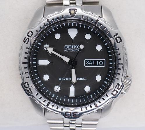 Seiko SKX171 K2 Diver's 200m + Bracelet Caoutchouc Original, Handtassen en Accessoires, Overige Accessoires, Ophalen of Verzenden