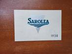 Zeldzame catalogus Saroléa Motoren - 1938, Motoren, Ophalen of Verzenden, Nieuw