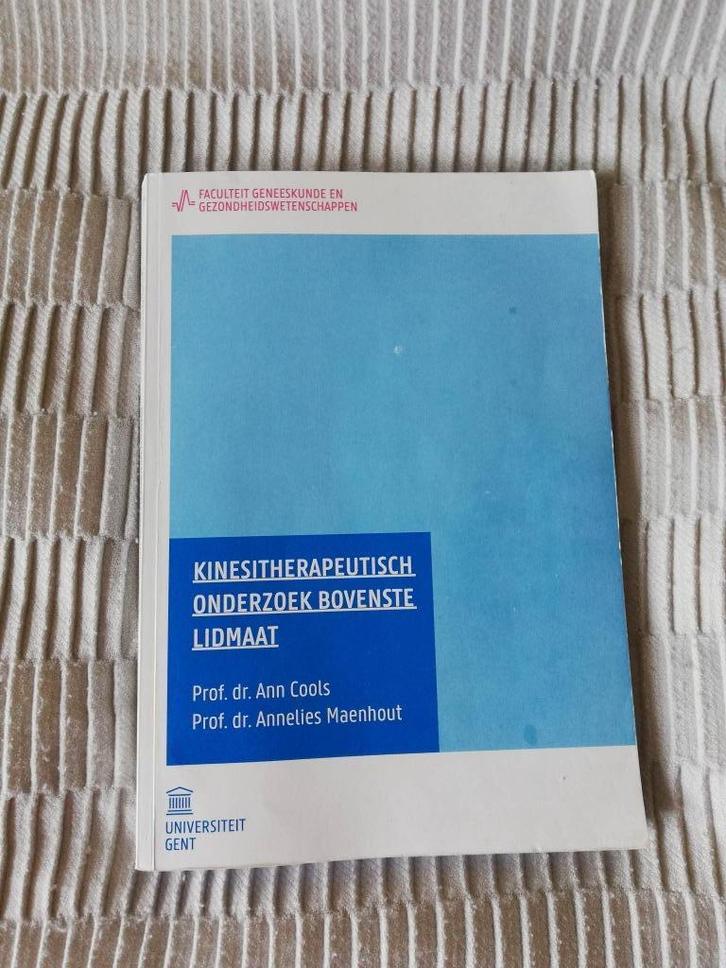 Studieboek kinesist, bachelor, bovenste lidmaat, Boeken, Studieboeken en Cursussen, Zo goed als nieuw, Hoger Onderwijs, Ophalen of Verzenden