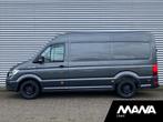 MAN TGE 35 2.0 3.180 180PK Automaat L3H3 Navi Sensoren Clima, Auto's, Stof, Zwart, 4 cilinders, Bedrijf