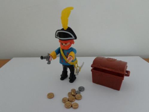 Playmobil Pirate - Capitaine roux  - 3382 -  vintage - 1986, Kinderen en Baby's, Speelgoed | Playmobil, Zo goed als nieuw, Complete set