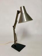 Vintage industriële bureaulamp, Huis en Inrichting, Lampen | Tafellampen, Ophalen, Zo goed als nieuw