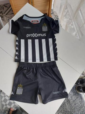 Tenue foot RCSC taille 80 - 12 mois 
