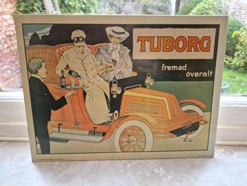 Set van 3 Tuborg bierreclameborden beschikbaar voor biedingen