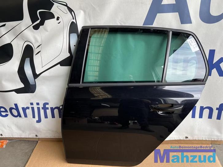 VW GOLF 6 Zwart Links achter deur portier 2009-2014, Auto-onderdelen, Carrosserie, Deur, Volkswagen, Achter, Links, Gebruikt