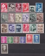België 1955 compleet jaar, Postzegels en Munten, Postzegels | Europa | België, Verzenden, Postfris, Spoor van plakker