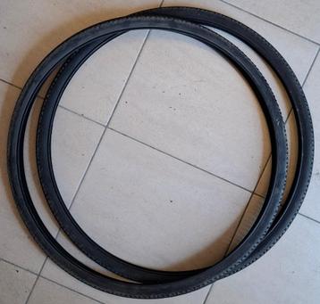 2 BUITENBANDEN GRAVEL 700 X 32 DRAADBAND/ETRTO 32-622 BTWIN beschikbaar voor biedingen