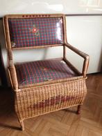 Chaise décorative rétro en osier, Antiquités & Art, Enlèvement
