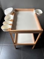 Verzorgingstafel ikea met accessoires, Kinderen en Baby's, Ophalen, Gebruikt