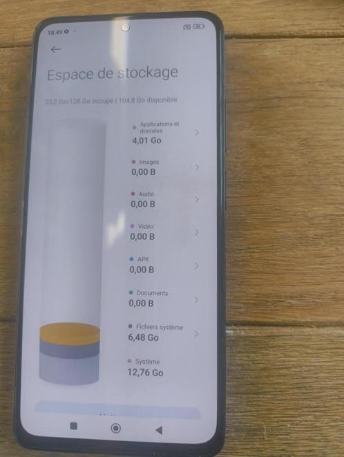 Smartphone Redmi 11 Pro+ 128Go, Telecommunicatie, Mobiele telefoons | Toebehoren en Onderdelen, Zo goed als nieuw, Ophalen of Verzenden
