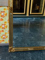 Grote gouden spiegel, Antiek en Kunst, Ophalen of Verzenden, Rechthoekig, 50 tot 100 cm, 150 tot 200 cm