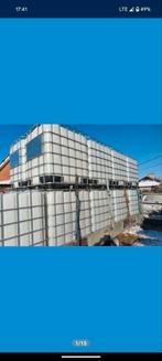 Ibc containers 1000 liter 600 liter transparant en algenvrij, Ophalen, Kunststof, Met kraantje, 150 liter of meer