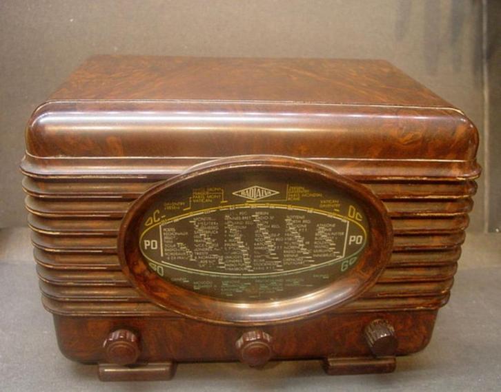 Jolie radio Vintage RADIALVA en Pollopas, Audio, Tv en Foto, Radio's, Niet werkend, Radio, Ophalen