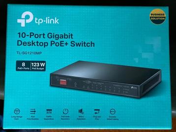 Commutateur PoE+ Gigabit 10 ports TP-Link SG1210MP disponible aux enchères