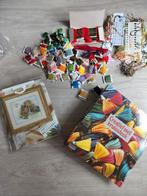 Borduurgaren en boek, Hobby en Vrije tijd, Ophalen, Gebruikt, Handborduren, Borduurpakket