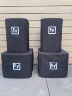 Actieve Electro Voice EKX set met hoezen, TV, Hi-fi & Vidéo, Appareils professionnels, Enlèvement, Comme neuf