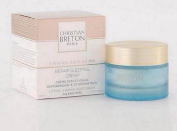 2x Christian Breton Paris Skin-Repair Sleeping Cream 2x 50ml beschikbaar voor biedingen