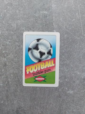 Jeu de cartes Football Bubble Gum