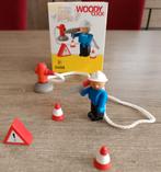 Hape/Woody Click/0408/Brandweerman, Kinderen en Baby's, Ophalen of Verzenden, Gebruikt