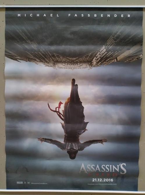 Affiche mignonne - Michael Fassbender - Film Assassins Creed, Collections, Posters & Affiches, Utilisé, Cinéma et TV, A1 jusqu'à A3