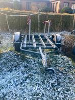 Fietsremorque, Fietsen en Brommers, Fietsaccessoires | Aanhangwagens en Karren, Ophalen, Vering, 80 kg of meer, Zo goed als nieuw
