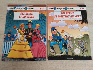 2 Les Tuniques Bleues 43 et 58 eo éditions originales 