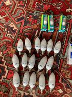 Spaarlampen kaarsmodel 7 watt, Ophalen of Verzenden, Gebruikt, Minder dan 30 watt, Spaarlamp