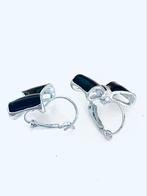 Boucles d'oreilles avec clips, Comme neuf, Noir, Autres matériaux, Puces ou Clous
