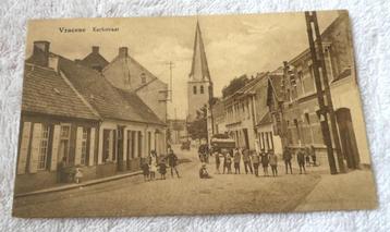 carte postale rue de l'église de Vrasene, Enlèvement ou Envoi