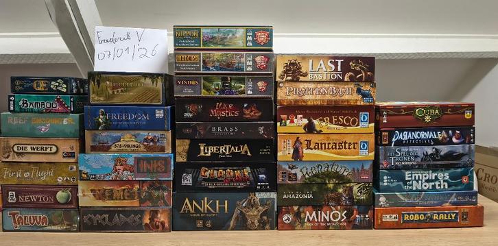 Winteropruiming veel bordspellen!!, Hobby en Vrije tijd, Gezelschapsspellen | Bordspellen, Ophalen