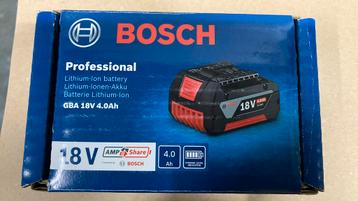 Bosch GBA 18V 4.0 Ah nieuw  beschikbaar voor biedingen