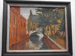 Brugge Oud schilderijtje, Antiek en Kunst, Kunst | Schilderijen | Klassiek, Ophalen
